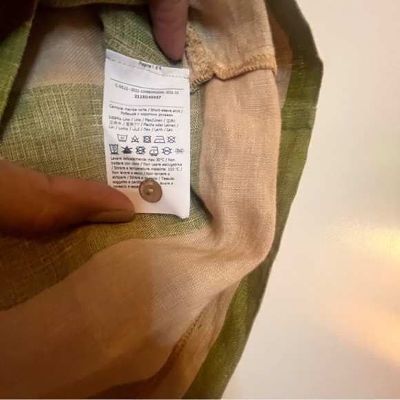 Alessia Santiago Linen Striped Top - IT 42 or Medium - Picture 5 of 6